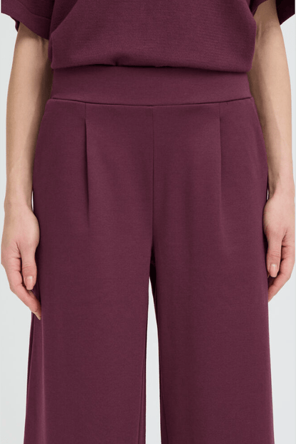B.YOUNG Rizetta Wide Pant Cropped 20815029