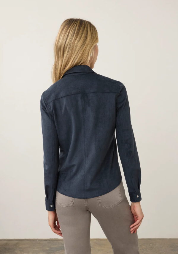 FDJ Long Sleeve Suede Shirt 7476196