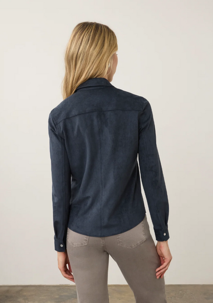FDJ Long Sleeve Suede Shirt 7476196