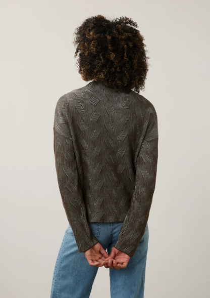 FDJ Long Sleeve Funnel Neck Sweater 1048314