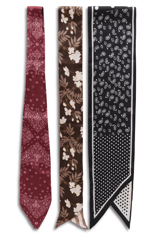 CREAM Tie Scarf
