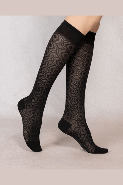 BLEUFORET 6619 Silk Knee-Highs