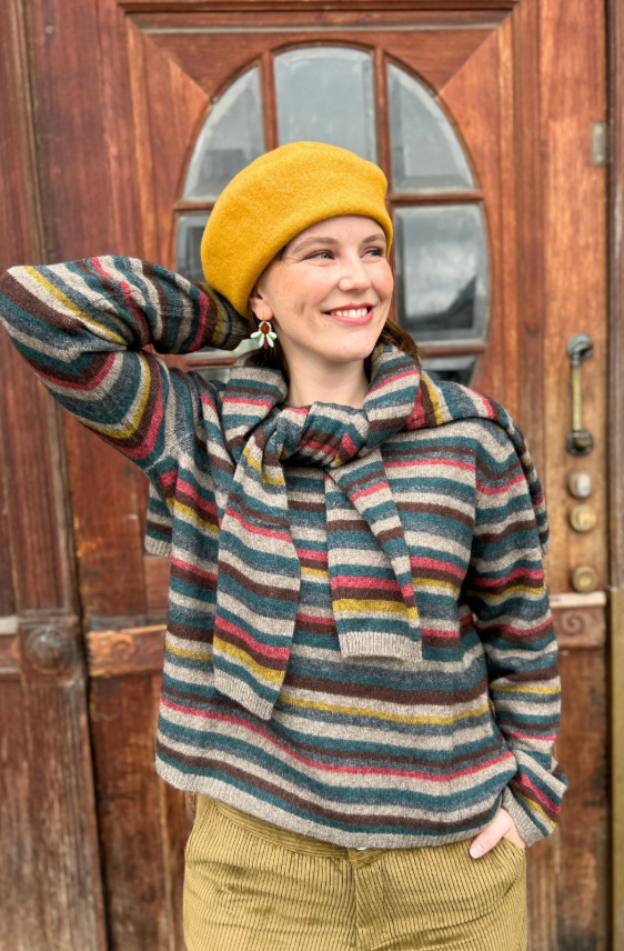 MANSTED Zemma Striped Cardigan