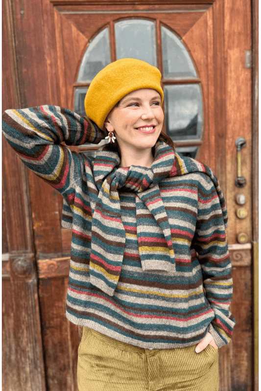 MANSTED Zemma Striped Cardigan