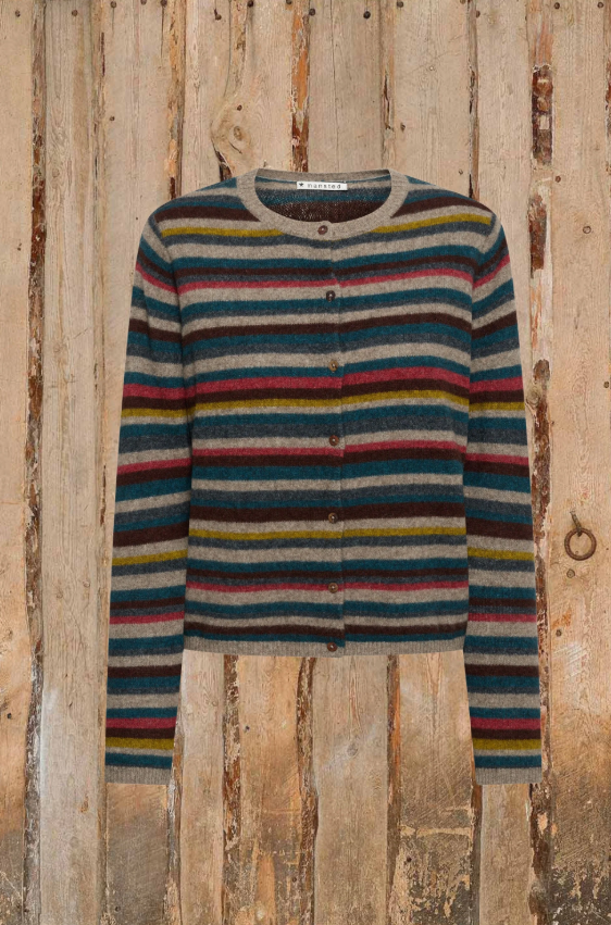 MANSTED Zemma Striped Cardigan