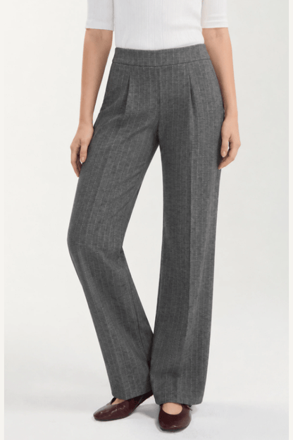 LIVERPOOL Mid Rise Pull-On Pleated Wide Leg LM7B69TL82