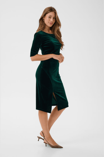 CREAM Pativa Short Sleeve Fitted Dress