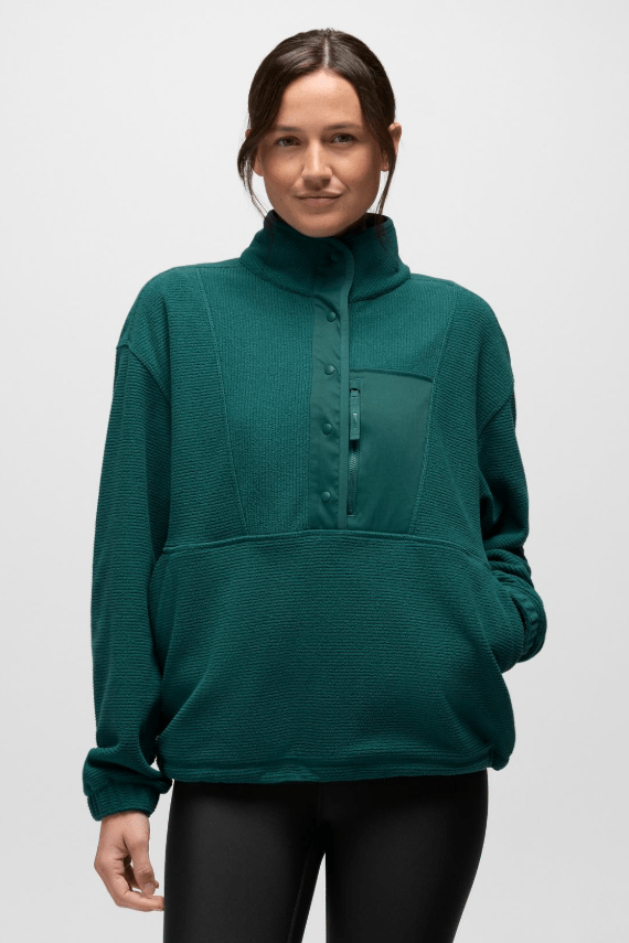 PRANA Stretch Zion Fleece Half Snap