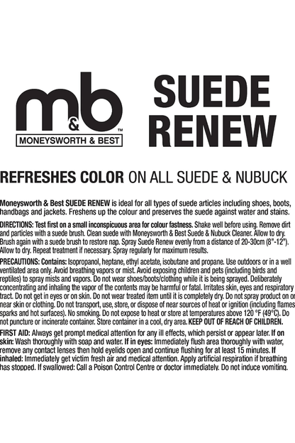 MONEYSWORTH & BEST Suede Renew