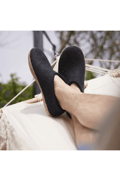 GLERUPS Slip On LEATHER Bottom Men's