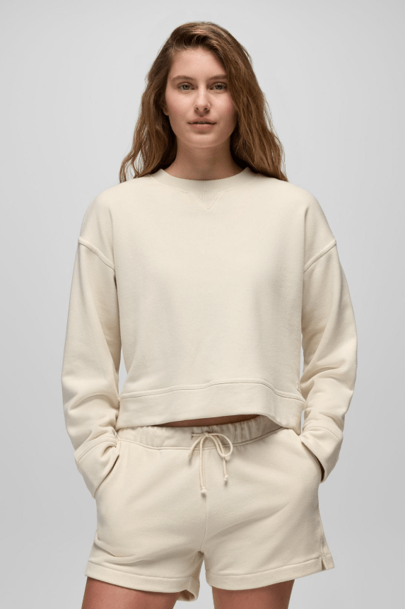 PRANA Dream Terry Crew Sweatshirt 2147711