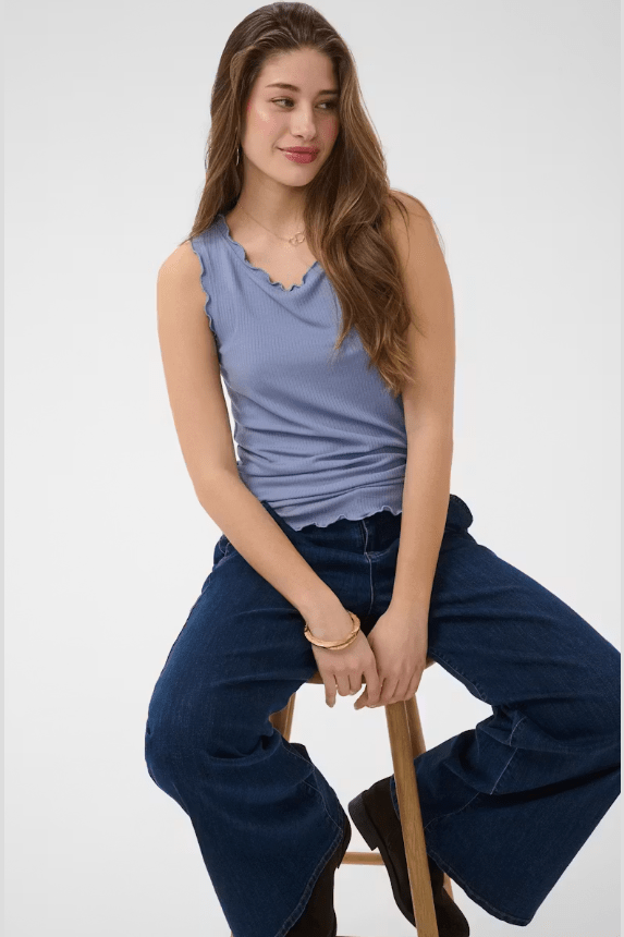CREAM Ribba Tank Top