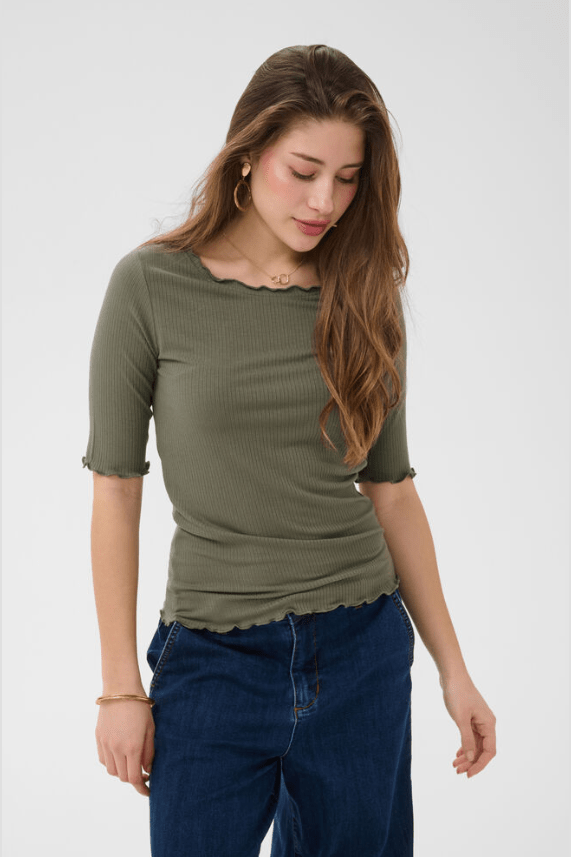 CREAM Ribba Short Sleeve Blouse