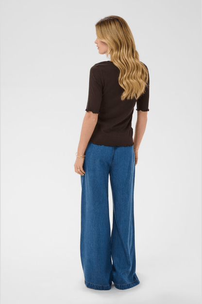 CREAM Ribba Short Sleeve Blouse