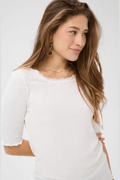 CREAM Ribba Short Sleeve Blouse