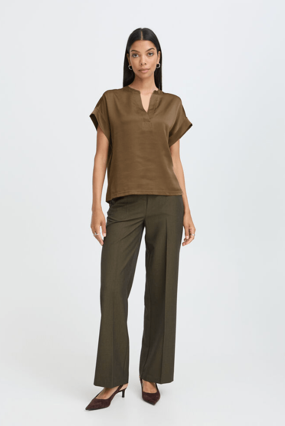 B.YOUNG Selita V Placket Neck 20819366
