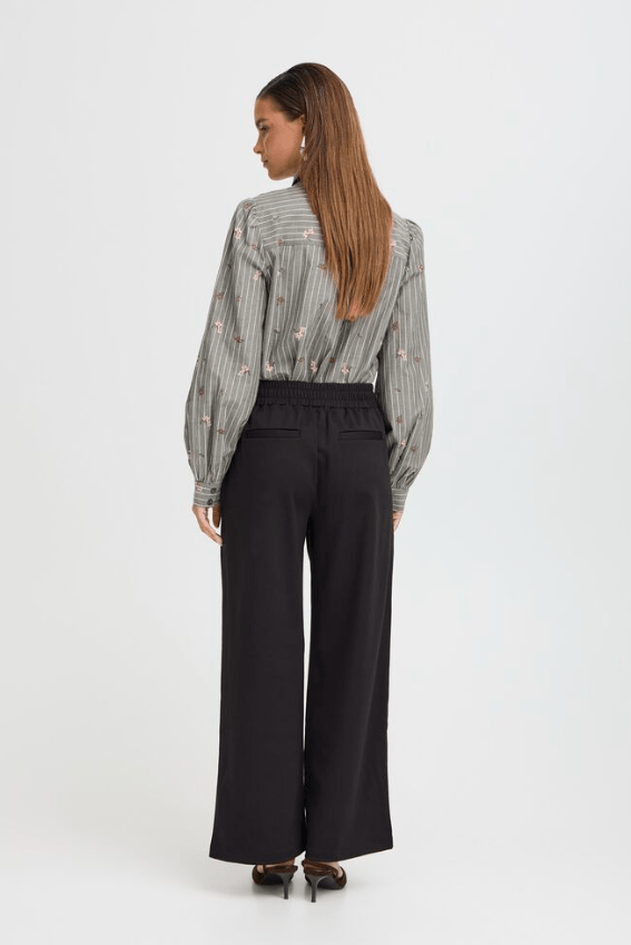 B.YOUNG Rizetta Wide Pant Cropped 20815029