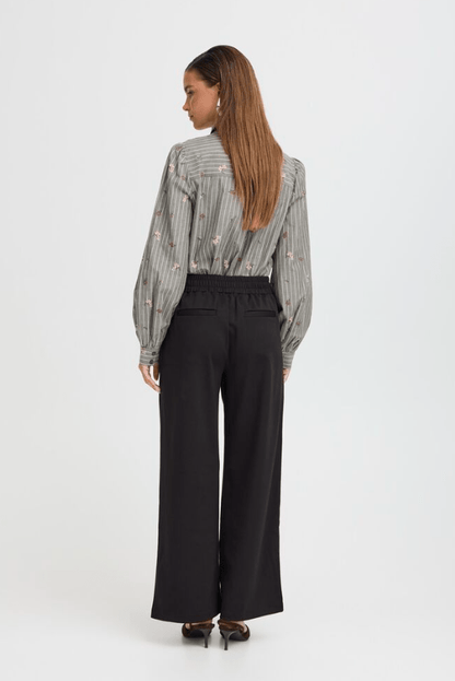 B.YOUNG Rizetta Wide Pant Cropped 20815029