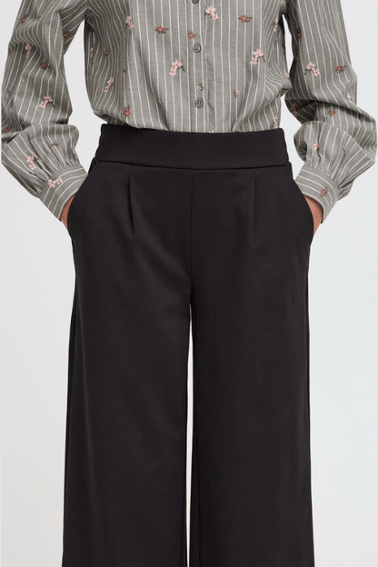 B.YOUNG Rizetta Wide Pant Cropped 20815029