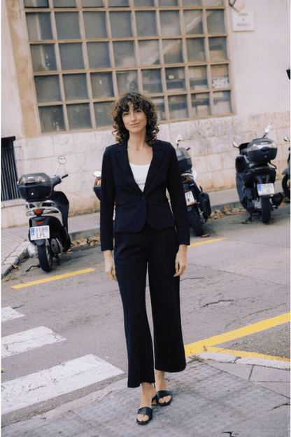 B.YOUNG Rizetta Wide Pant Cropped 20815029