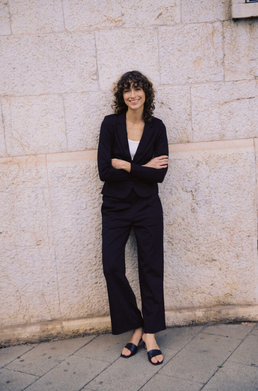 B.YOUNG Rizetta Wide Pant Cropped 20815029