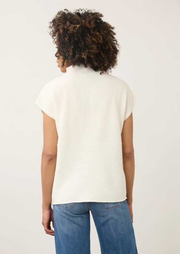 FDJ Ottoman Cap Sleeve Sweater 1012203