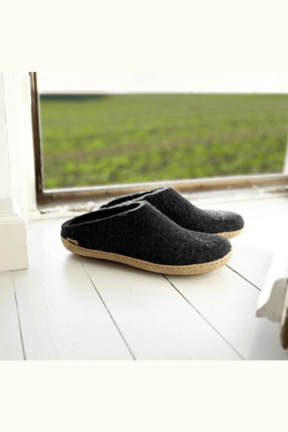 GLERUPS Slip On LEATHER Bottom Men's