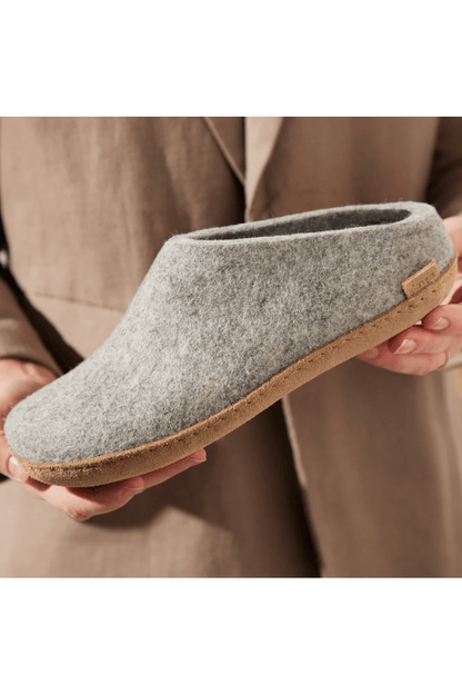 GLERUPS Slip On LEATHER Bottom Men's