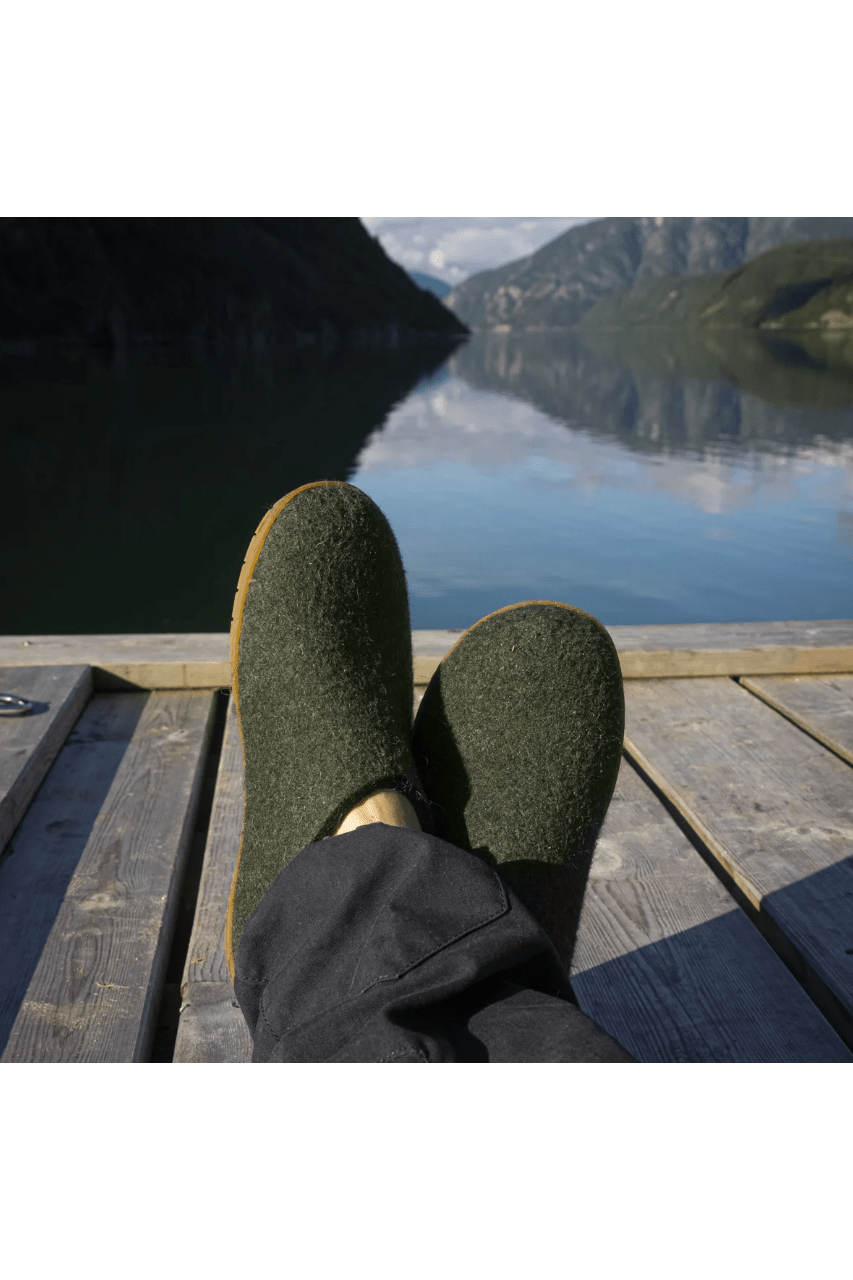 GLERUPS Slip On RUBBER Bottom Men's