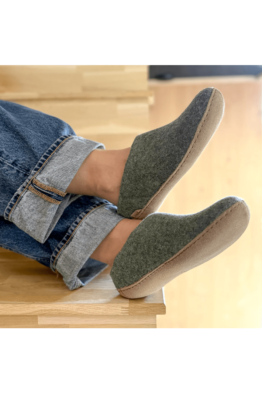 GLERUPS Slip On LEATHER Bottom