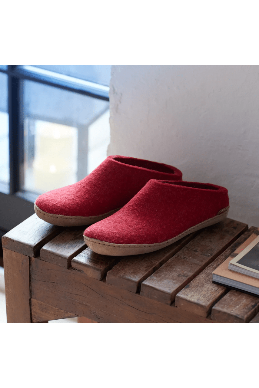 GLERUPS Slip On LEATHER Bottom