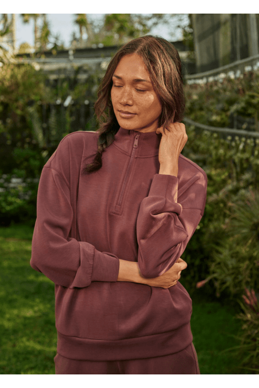 PRANA Shea Soft Relaxed Half Zip 2163691
