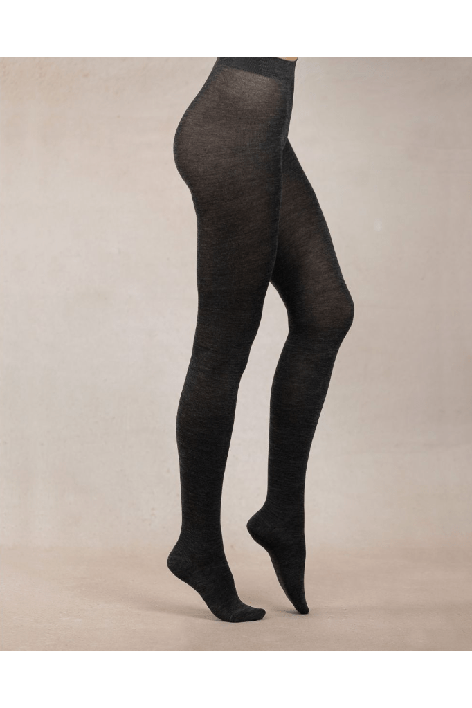 BLEUFORET 3214 Fine Wool Tights with Cotton Lining