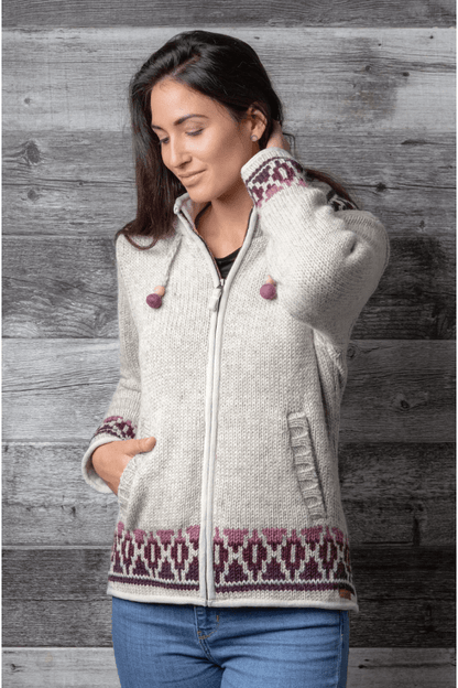 LOST HORIZONS Misty Wool Knit Sweater