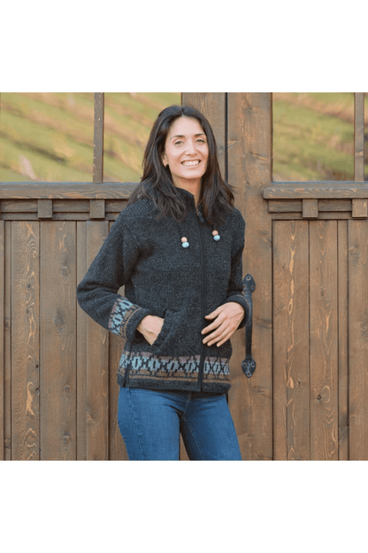 LOST HORIZONS Misty Wool Knit Sweater