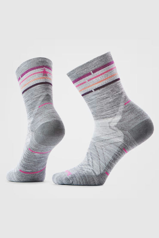 SMARTWOOL Women's Run Zero Cushion Mid Crew Socks SW001676