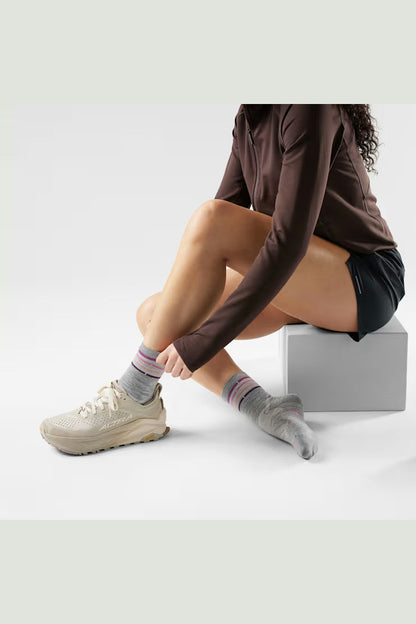SMARTWOOL Women's Run Zero Cushion Mid Crew Socks SW001676