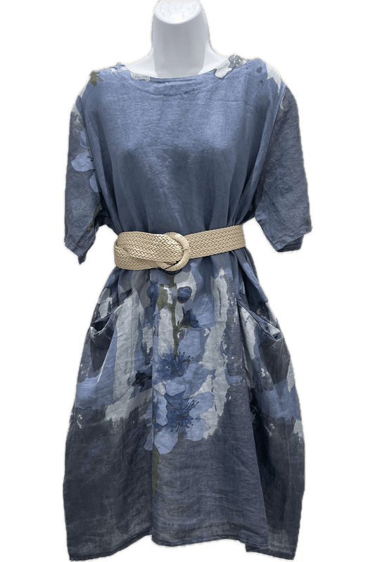 ME & GEE  Short Sleeve Dress With Pockets 12232