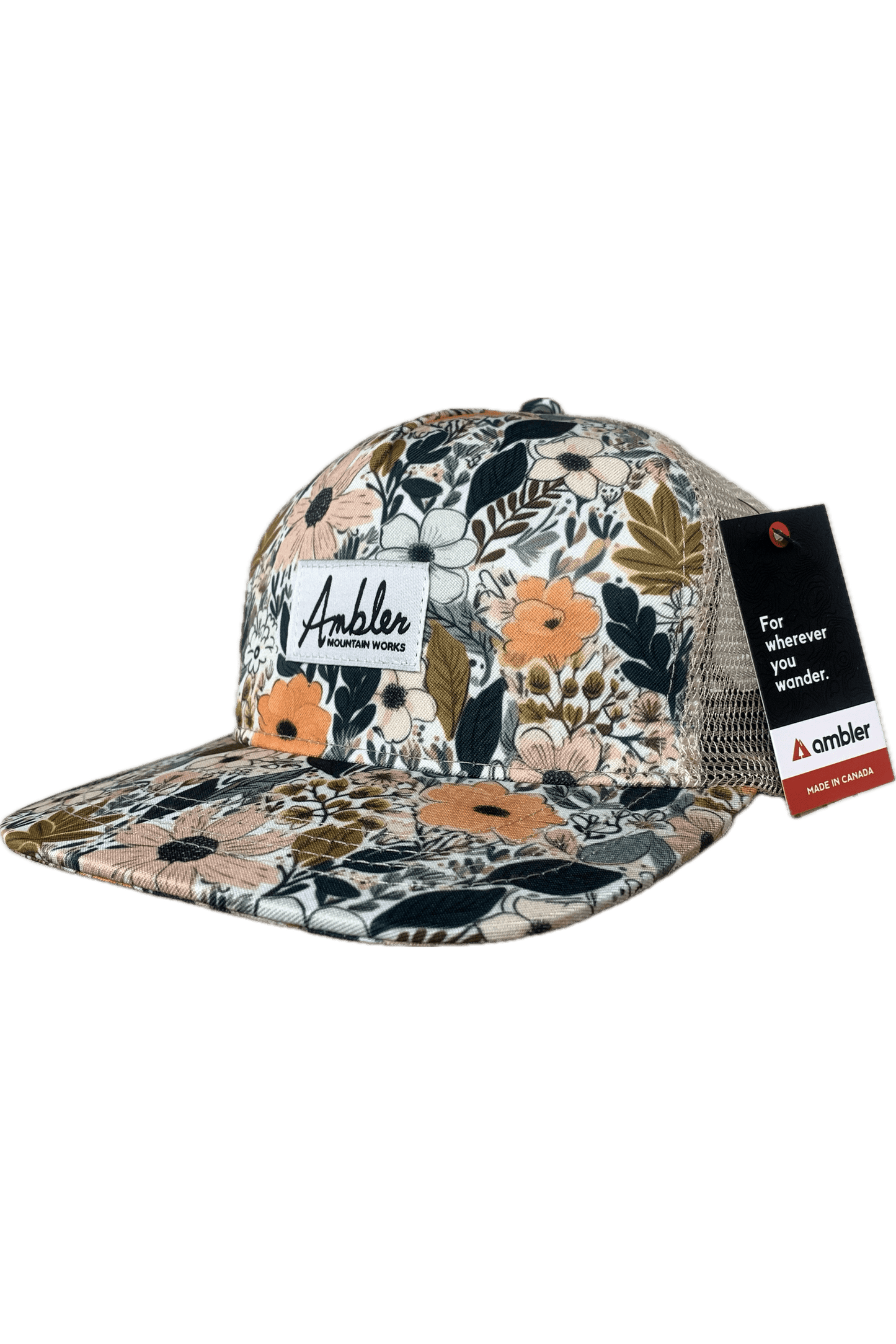 AMBLER Structured Trucker Hat Fluer 2
