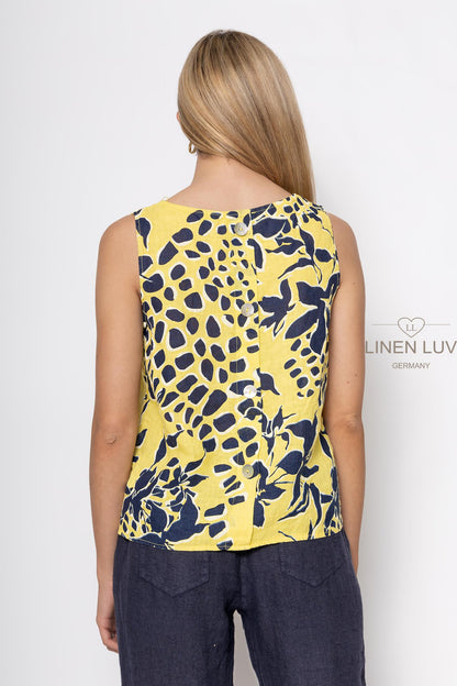 LINEN LUV French Linen Tank Top TP1486