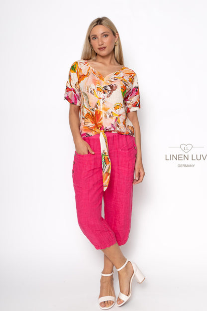 LINEN LUV French Linen Top TP1497