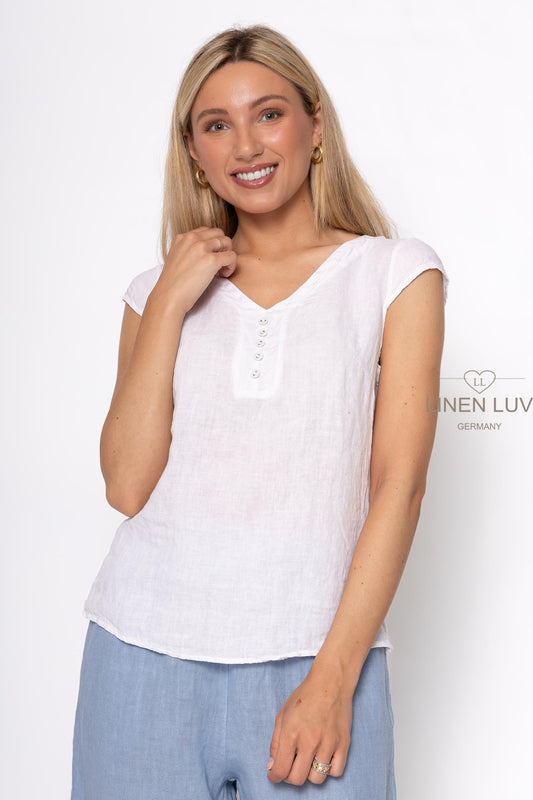 LINEN LUV French Linen Top TP1505
