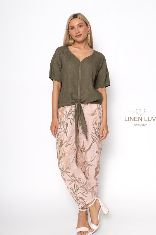 LINEN LUV French Linen Blouse TP1507