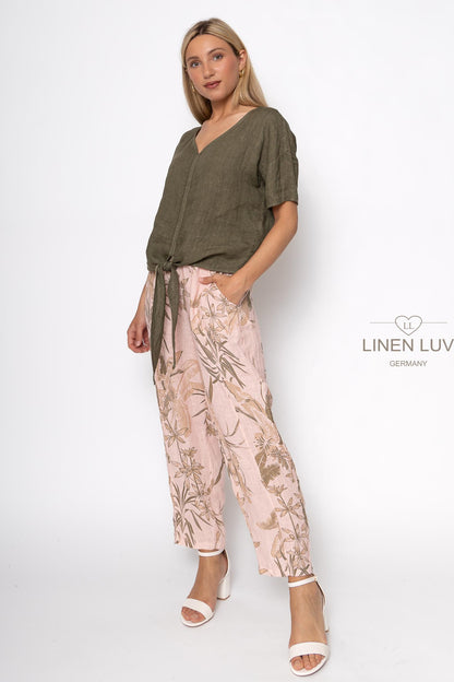 LINEN LUV French Linen Blouse TP1507