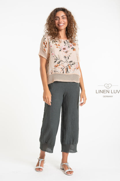 LINEN LUV French Linen Blouse TP1524