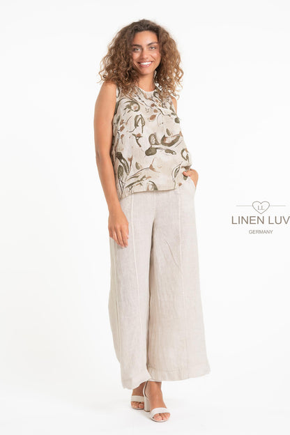 LINEN LUV French Linen Tank Top TP1574