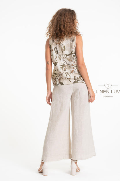 LINEN LUV French Linen Tank Top TP1574