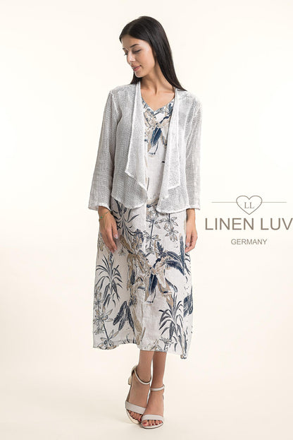 LINEN LUV French Linen Bolero TP1682