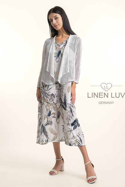 LINEN LUV French Linen Bolero TP1682
