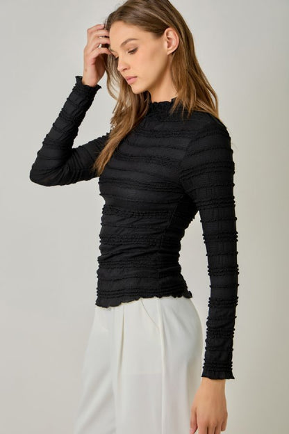 MYSTREE Ruffle Top 61585